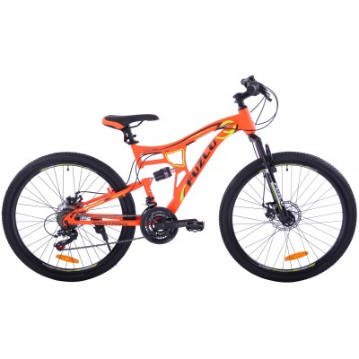 Horský Bicykel 26" Fuzlu Perfect Power 2xT Oranžovo-žltý